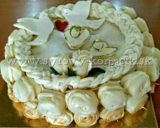 Syrová torta - svadobná