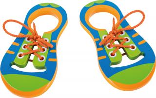 Small Foot Topánky na šnurovanie