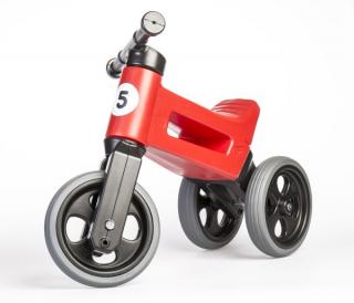 Teddies Odrážadlo Funny Wheels New Sport 2v1 červená