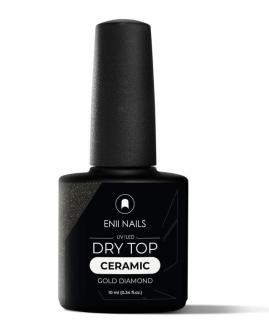 Dry Top Ceramic Gold Diamond so zlatými trblietkami - bezvýpotkový 10 ml