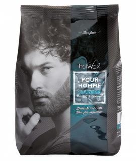 Italwax Filmwax - zrniečka vosku na depiláciu Pour Homme BARBER 500 g