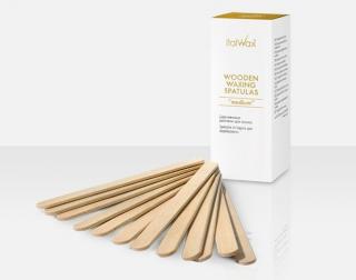 Italwax Špachtľa drevená na nanášanie voskov Medium 50 ks