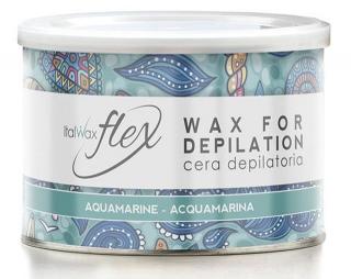 Italwax Vosk Flex Aquamarine na depiláciu v plechovke 400 ml