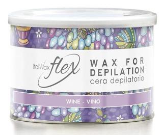 Italwax Vosk Flex Hroznové víno na depiláciu v plechovke 400 ml