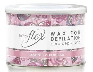 Italwax Vosk Flex Ružový olej na depiláciu v plechovke 400 ml