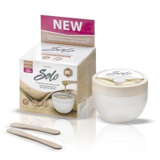 Italwax Vosk na depiláciu Biela čokoláda v kelímku do mikrovlnky Solo 250 ml