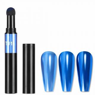 Pigment tekutý Mirror tmavo modrý TJ11 v pere 1 g