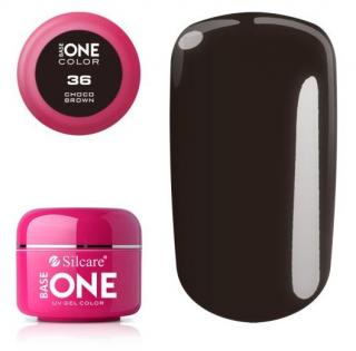 Silcare UV/LED gél farebný Choco Brown 5 g