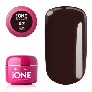 Silcare UV/LED gél farebný Dark Plum 5 g