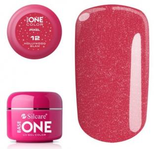 Silcare UV/LED gél farebný Hollywood Glam (Pixel Dark Pink) 5 g