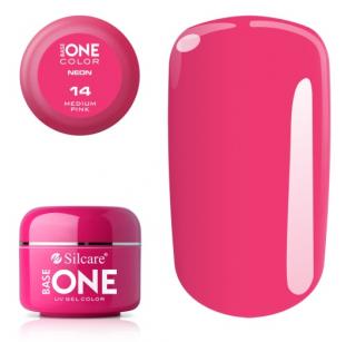 Silcare UV/LED gél farebný Neon Medium Pink (Regular Pink) 5 g