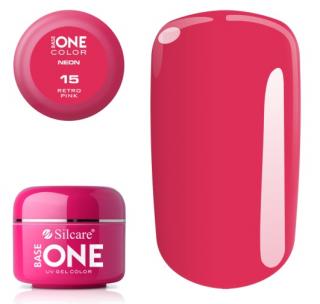 Silcare UV/LED gél farebný Neon Retro Pink 5 g