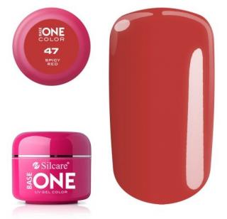 Silcare UV/LED gél farebný Spicy Red 5 g
