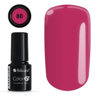 Silcare UV/LED gél lak Color it Premium č. 80 6 g