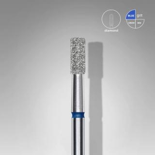 Staleks Fréza diamantová na nechty EXPERT valec 2,5 mm x 6 mm - stredná tvrdosť