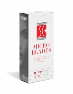 Swiss Micro Blades 9PIN double flat - flexi - čepieľka na Ombré 0,20 mm 25 ks/box