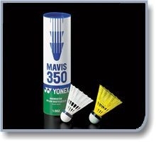 Badmintonové lopty YONEX MAVIS 350 žlté - Barva modrá