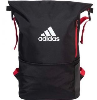Batoh na padel ADIDAS BACKPACK MULTIGAME čierno-červený