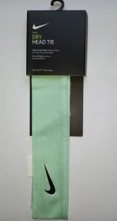 Čelenka Nike Tenis Head Tie Bandeau -387 - Barva zelená