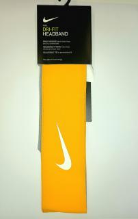 Čelenka Nike Tennis Headband oranžovo-biela -492 - Velikost unisex