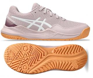 Detská antuková obuv Asics Gel Resolution 9 GS 1044A067-701 all court - Velikost US 7 / EUR 40 = 25,25 cm