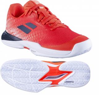 Detská antuková obuv Babolat JET MACH 3 Clay Junior 33S24730-5059 - Velikost US 6 / EUR 38,5 = 24,5 cm