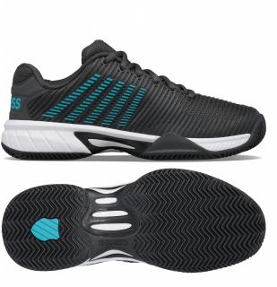 Dětská Tenisová obuv K-Swiss Hypercourt Express HB 2 junior 86614-028 antuková - Velikost UK 4,5 / EUR 37,5