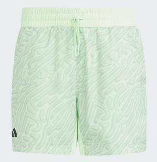 Detské kraťasy Adidas Short Pro IU4289 zelené - Velikost 164 / 13-14