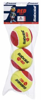 Detské lopty Babolat RED FELT X3