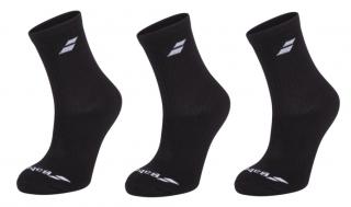 Detské tenisové ponožky Babolat  Socks 1371-2000 3 páry - Velikost EUR 31-34