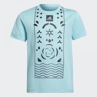 Detské tenisové tričko Adidas Club Tennis T-SHirt HA1355 - Velikost 5-6 y / 116