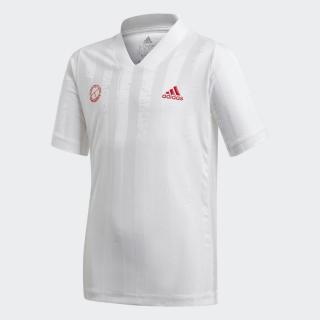 Detské tričko  Adidas Freelift Tennis T-Shirt GE4820 biele - Velikost 140 / 9-10
