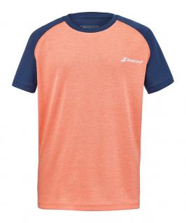 Detské tričko Babolat Play Crew Neck Tee 3BTD011-5053 - Velikost 8-10