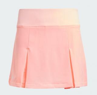 Dievčenská tenisová sukne Adidas Club Tennis Pleated Skirt IM9108 ružová - Velikost 9-10 / 140