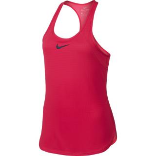 Dievčenské tričko / top Nike Dry Slam 859935-653 červené - Velikost L / 147-157 cm