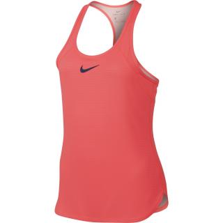 Dievčenské tričko / top Nike Dry Slam 859935-667 neónovo ružové - Velikost S / 128-137 cm