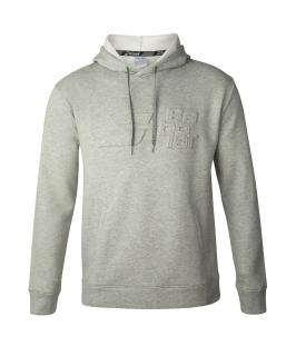 Pánska mikina s kapucňou Babolat Exercise Hood Sweat 4MTA041-3002 šedá - Velikost L - 48/50