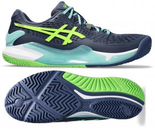 Pánska padelová obuv Asics Gel Resolution 9 PADEL 1041A334-402 - Velikost US 9,5 / EUR 43,5 = 27,5 cm