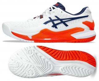Pánska tenisová obuv Asics Gel Resolution 9 1041A330-102 - Velikost US 12 / EUR 46,5 = 29,5 cm