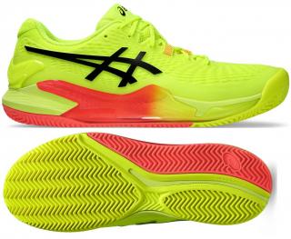 Pánska tenisová obuv Asics Gel Resolution 9 Clay PARIS 1041A495-750 - Velikost US 9,5 / EUR 43,5 = 27,5 cm