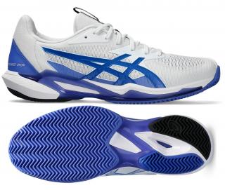 Pánska tenisová obuv Asics  Solution Speed FF 3 Clay 1041A437-100 - Velikost US 9,5 / EUR 43,5 = 27,5 cm