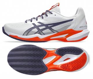 Pánska tenisová obuv Asics  Solution Speed FF 3 Clay 1041A437-103 - Velikost US 9,5 / EUR 43,5 = 27,5 cm