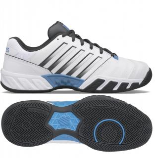 Pánska tenisová obuv K-Swiss BIGSHOT LIGHT 4  06989-30 allcourt biela - Velikost UK 7 / EUR 41