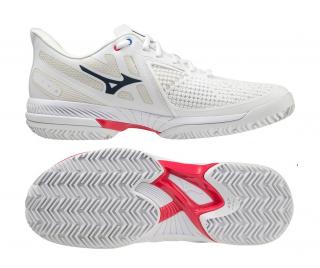 Pánska tenisová obuv Mizuno Wave Exceed Tour 5 CC biele - Velikost US 11,5 / EUR 45 = 29,5 cm