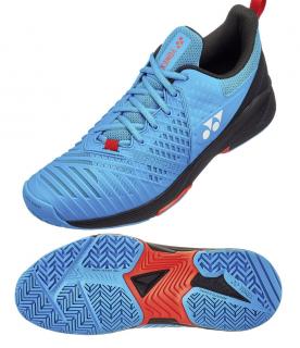 Pánska tenisová obuv Yonex PC SONICAGE 3 WIDE allcourt blue/black - Velikost US 11,5 / EUR 45,5 = 29,5 cm