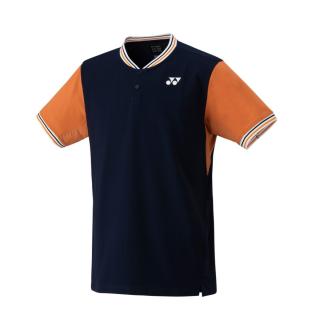Pánske tenisové tričko Yonex POLO Shirt 10499 modré - Velikost XL - 52/54