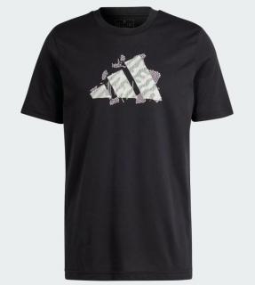 Pánske tričko Adidas Aeroready Tennis Slam Graphic Tee IS2419 - Velikost S / 40-42