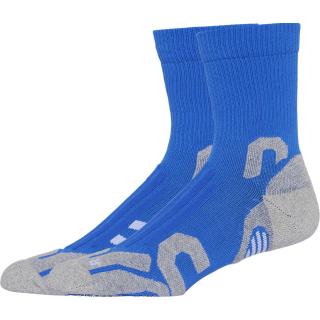 Tenisové ponožky Asics Court+ Tennis Crew Sock 3043A071-400 modré - Velikost EUR 43-46