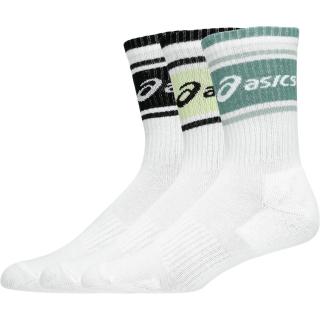 Tenisové ponožky ASICS LOGO CREW SOCK 3Pack 3033B879-961 - Velikost EUR 43-46