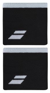 Tenisové potítko Babolat Logo Wristband 5UB1261-2001 - Barva černá/bílá